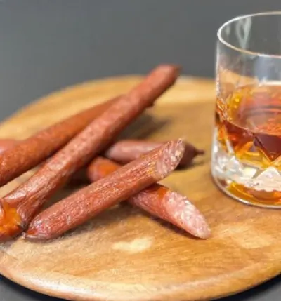 Heberleins klassiska öl-korv i ny tappning.