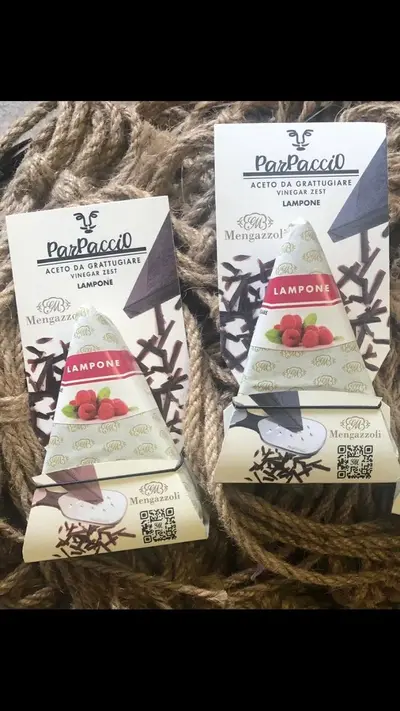 Parpaccio Hallon är den italienska vinägern som har förvandlats till fast form.