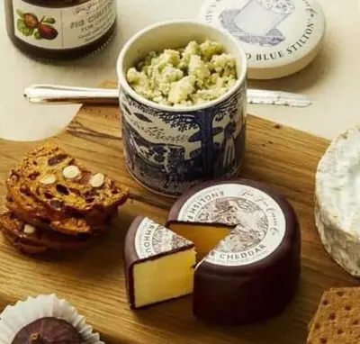 Stilton i lerkrus från Colston Bassett -- den absolut bästa,…